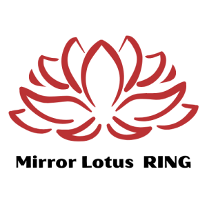 Mirror Lotus Ring logo