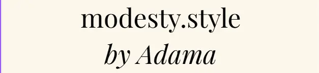 Modesty Style by Adama logo