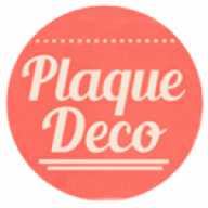 Plaque Deco logo